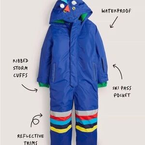 Mini Boden Waterproof All-in-one Dragon size 3-4